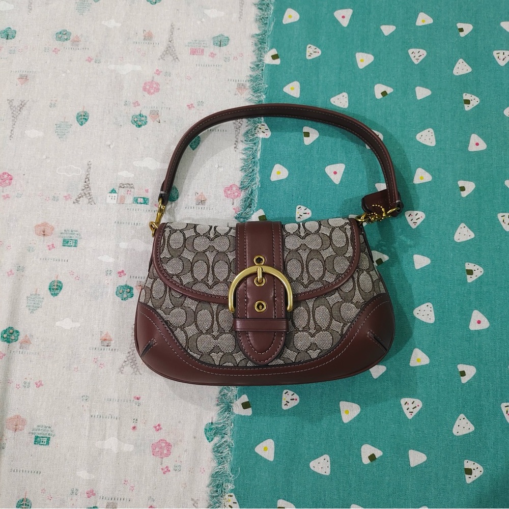 Coach Soho Signature Jacquard Shoulder Bag
